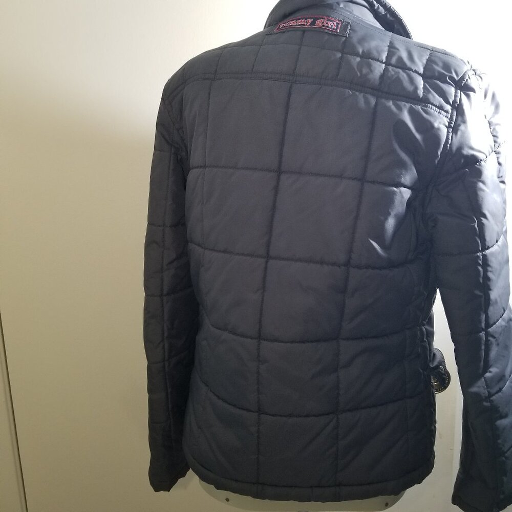 Tommy Hilfiger puffer jacket, size M in blue (or maybe dark gray) - Picture 6 of 16